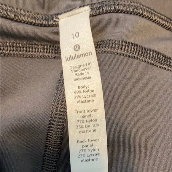 All the Right Places Crop Lululemon Leggings - Picture 2 of 2